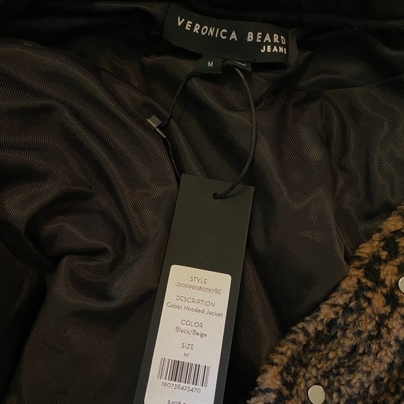 NWT Veronica Beard Gabbi Houndstooth Jacket - Picture 7 of 8